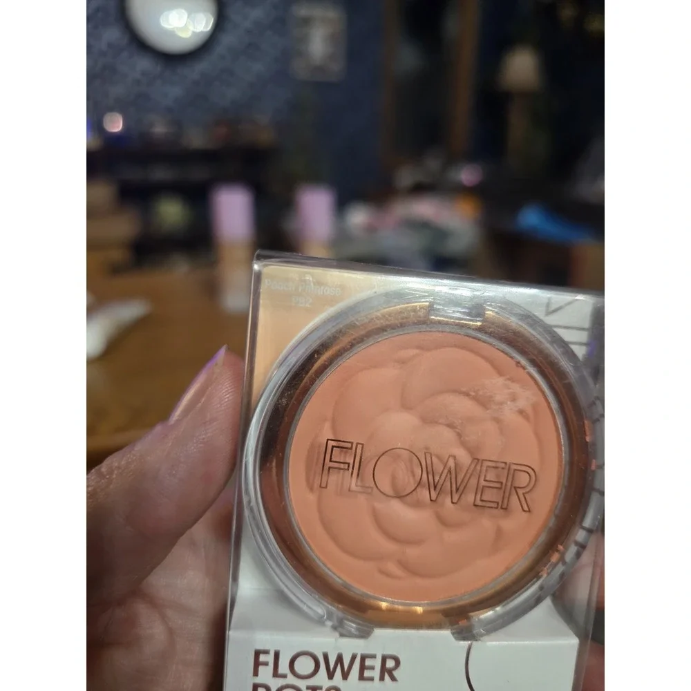 Flower‎ Beauty Flower Pots Powder Blush #PB2 Peach Primrose